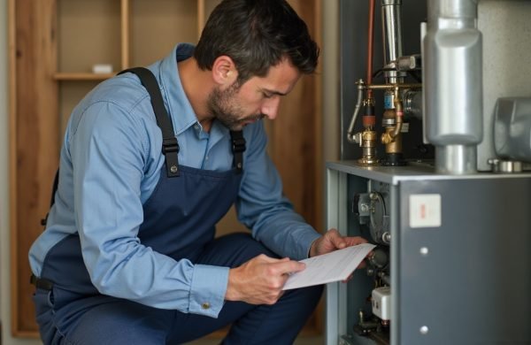 Gas furnace safety inspection in New Mexico